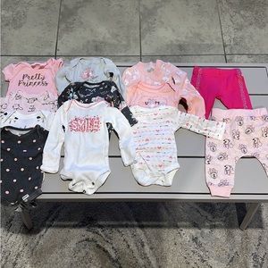 Baby newborn bundle baby newborn lot used clothe